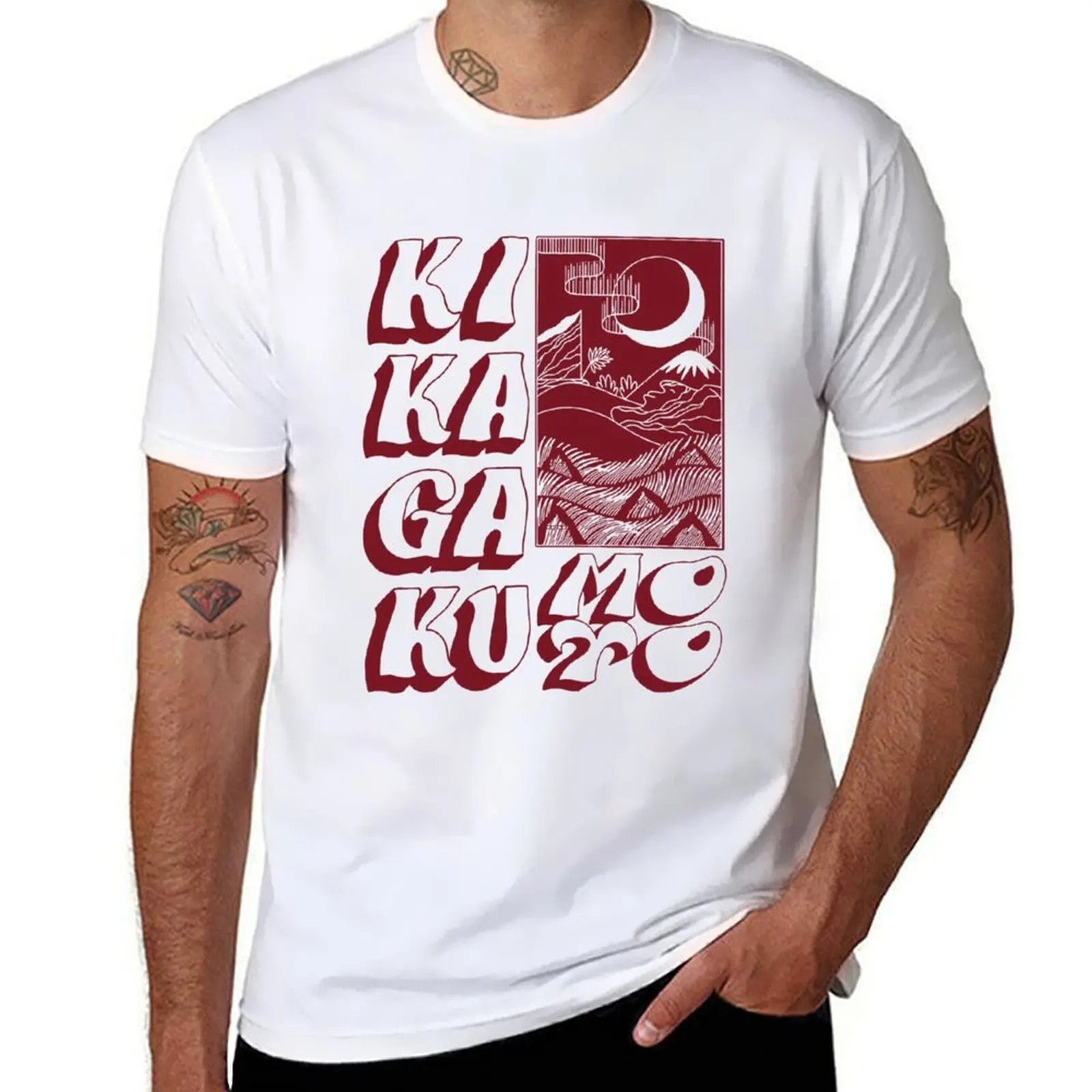 

KIKAGAKU MOYO 5 T-Shirt t shirt man plain graphic t shirts for man T-Shirt