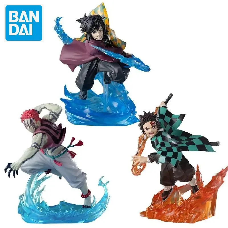 

In Stock Genuine Sega Xrosslink Demon Slayer Akaza Tomioka Giyuu Kamado Tanjirou Action Figure Desktop Ornament Toy Gift
