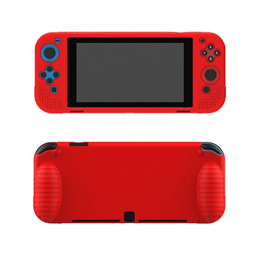 Protective Case Silicone Soft Shell Game Skin Protective Case for Nintendo Switch OLED Game Console Accessories