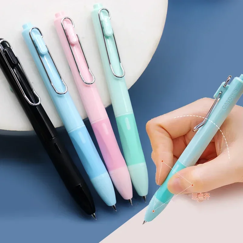 

OASO K018 Creative Sealed Submarine Cabin Press Fountain Pen Replace 2Pcs Ink Cartridge Hooded Nib Writing Gift Pen