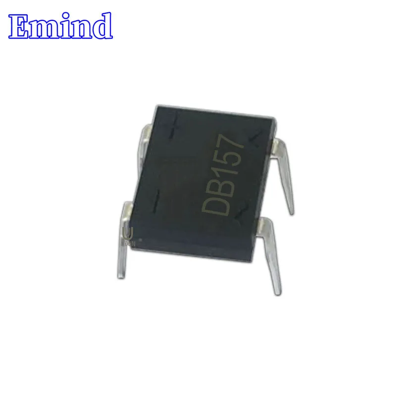 30/50Pcs DB157 DIP Bridge Rectifier DIP-4 Rectifier Bridge Stack 1.5A/1000V DB Footprint