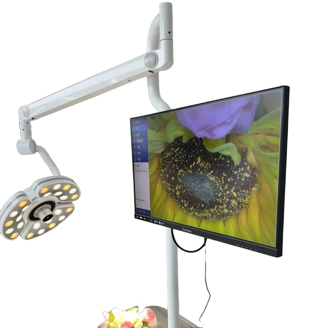 Tandheelkundige Lamp Met Camera Led Inductielamp Stoel Schaduwloze Bedieningscontrole