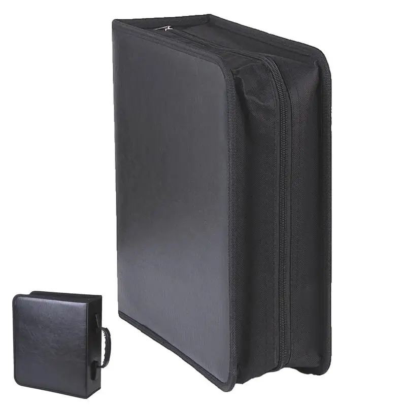 

DVD Holder Case Large Storage Bag Organizer For DVDs And CDs CDs Holder Case Storage Collection Bag With Handles For CDs Or DVDs