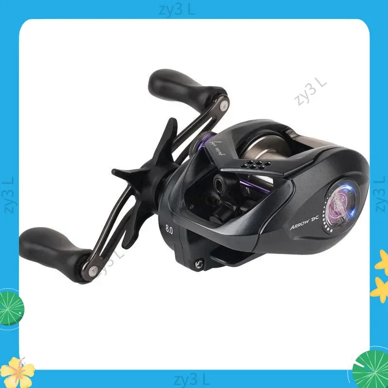Takuma Baitcasting Reel Arrow Dc Model 26 Lightweight Metal Body Long Casting Electronic Brake System Outdoor Fishing Anglers