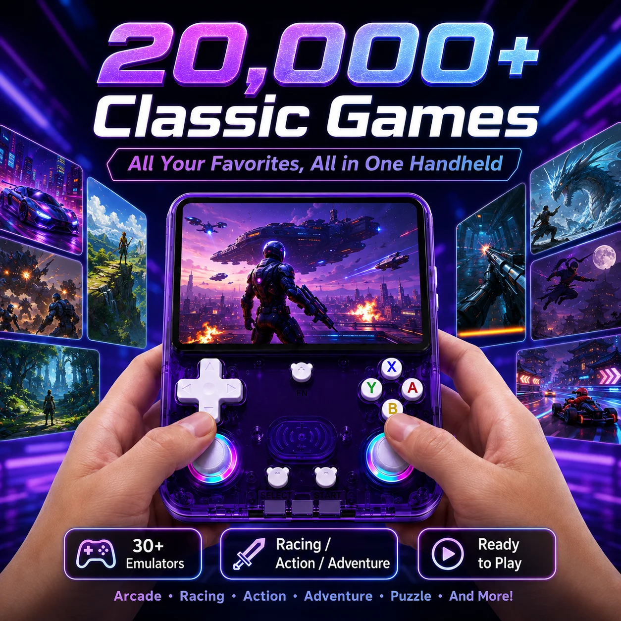 New X36 Ultra Handheld Game Co - đánh giá và giá Gaming Console Online