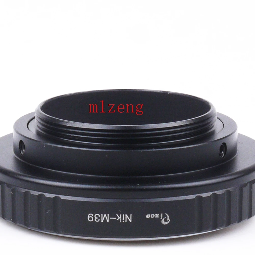 NIKON-M39 Adapter ring for NIKON F mount Lens to Leica screw mount L39 m39 39mm mirrorless camera