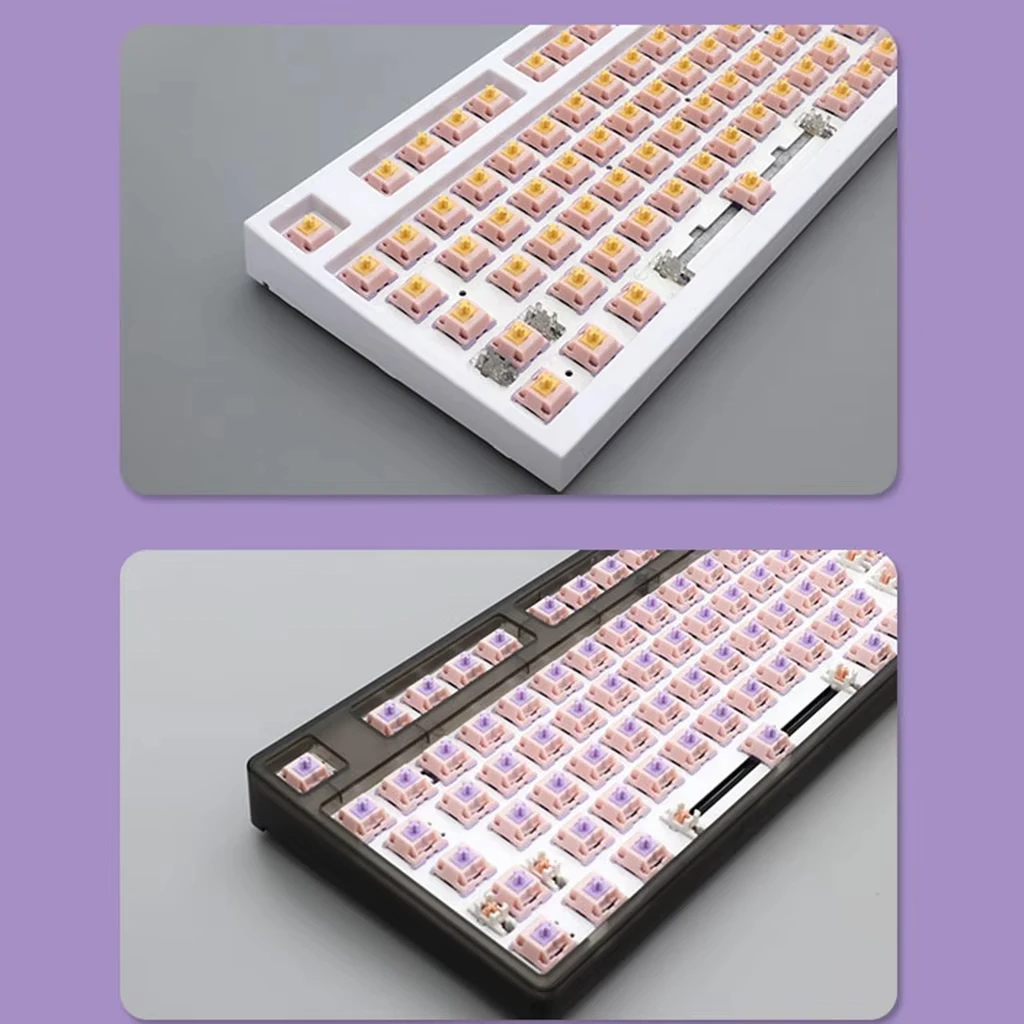 ‌MMD Princess V2 DIY Hot Swap Switches: Linear/Tactile HIFI Sound Lubricated Gaming Keyboard Kit