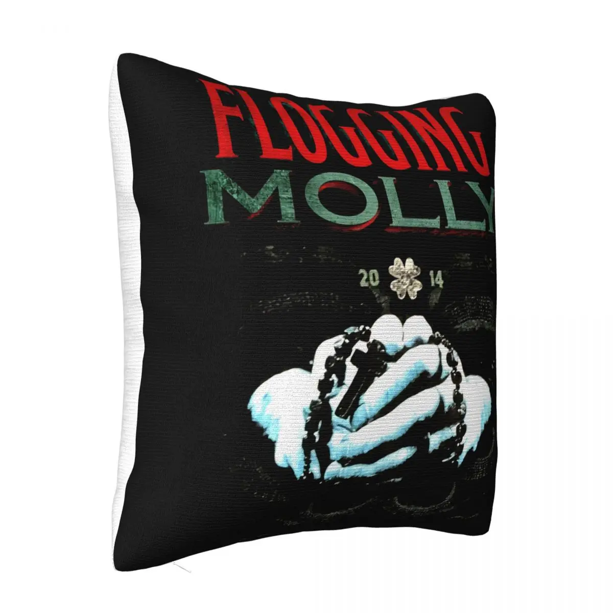 Flogging Molly 2014 The 10Th Annual Green 17 Tour High Quanlity Middle Aged Kawaii Designing Pillow Case