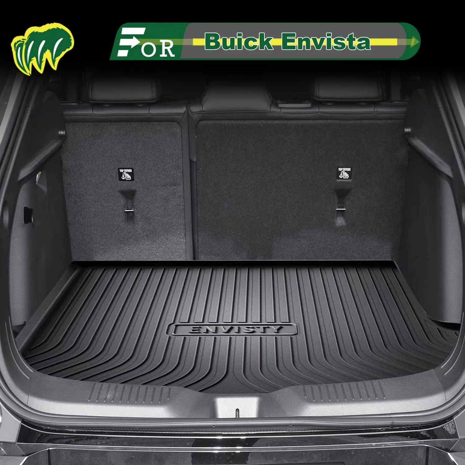 

Для Buick Envista 2022-2025 TPE индивидуальный коврик для багажника автомобиля всесезонный коврик для багажника 3D-образный коврик для багажника защитный коврик для багажника