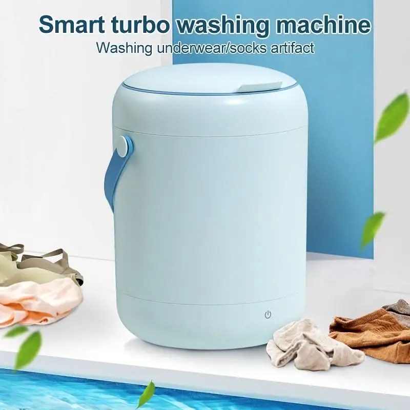 

Ultrasonic Turbine Washing Machine Specially Used To Clean Underwear Underpants Socks Single Person Cleaning Machine