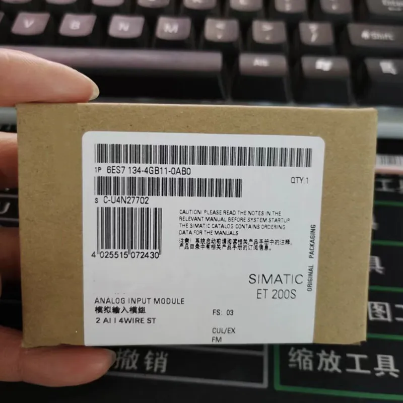 

New original packaging 1 year warranty 6ES7134-4GB11-0AB0 PLC MODULE