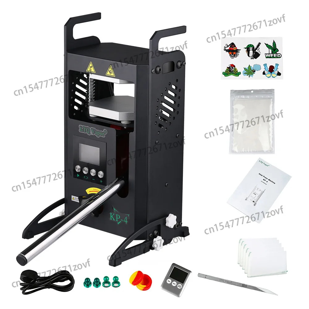 

KP4 upgraded manual hydraulic press 4 tons embossing machine rosin hot press