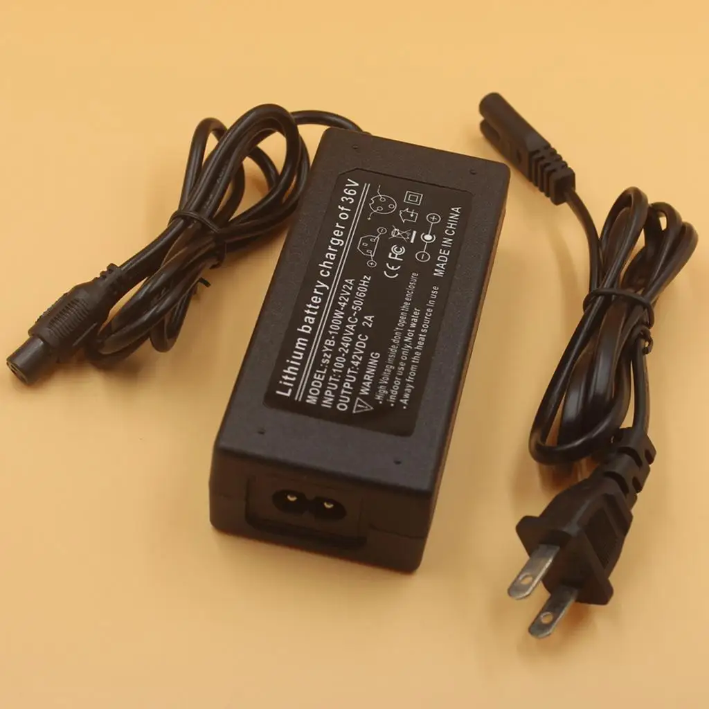 42V 2A Scooter Charger Battery Charger Power Supply Adapters Use For Xiaomi Mijia M365 Electric Scooter Skateboard Accessories