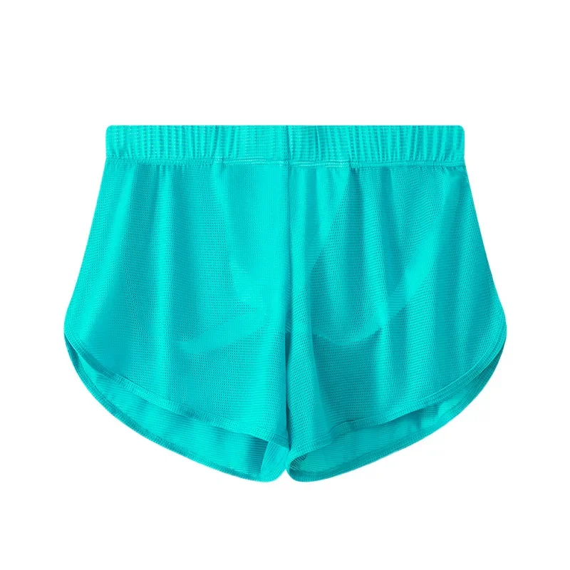 

Arlo Pants Ice Silk Mesh Underwear Low Waist Sexy Sports Quick-drying Home Shorts Men’s Loose Large Size Pajamas