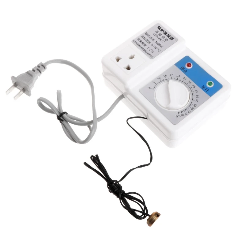 220V 1000W Boiler Thermostat Regulator Circulating Pump Temperature Controller Accuracy Accuracy ±2℃ for Industrial Dropshipping