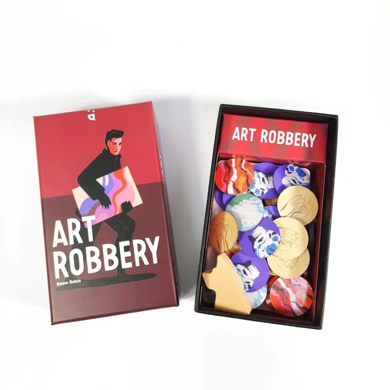 

Robbery Art Chinese and English version of board game thief thief casual adult card party game