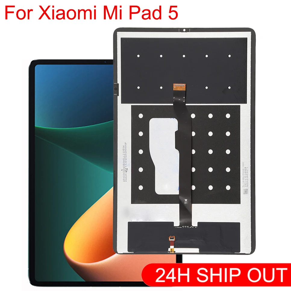 

NEW For 11' Xiaomi Mi Pad 5 Pro Mi Pad5 21051182G LCD Display Screen Touch Panel Digitizer Assembly Glass Sensor Pantalla