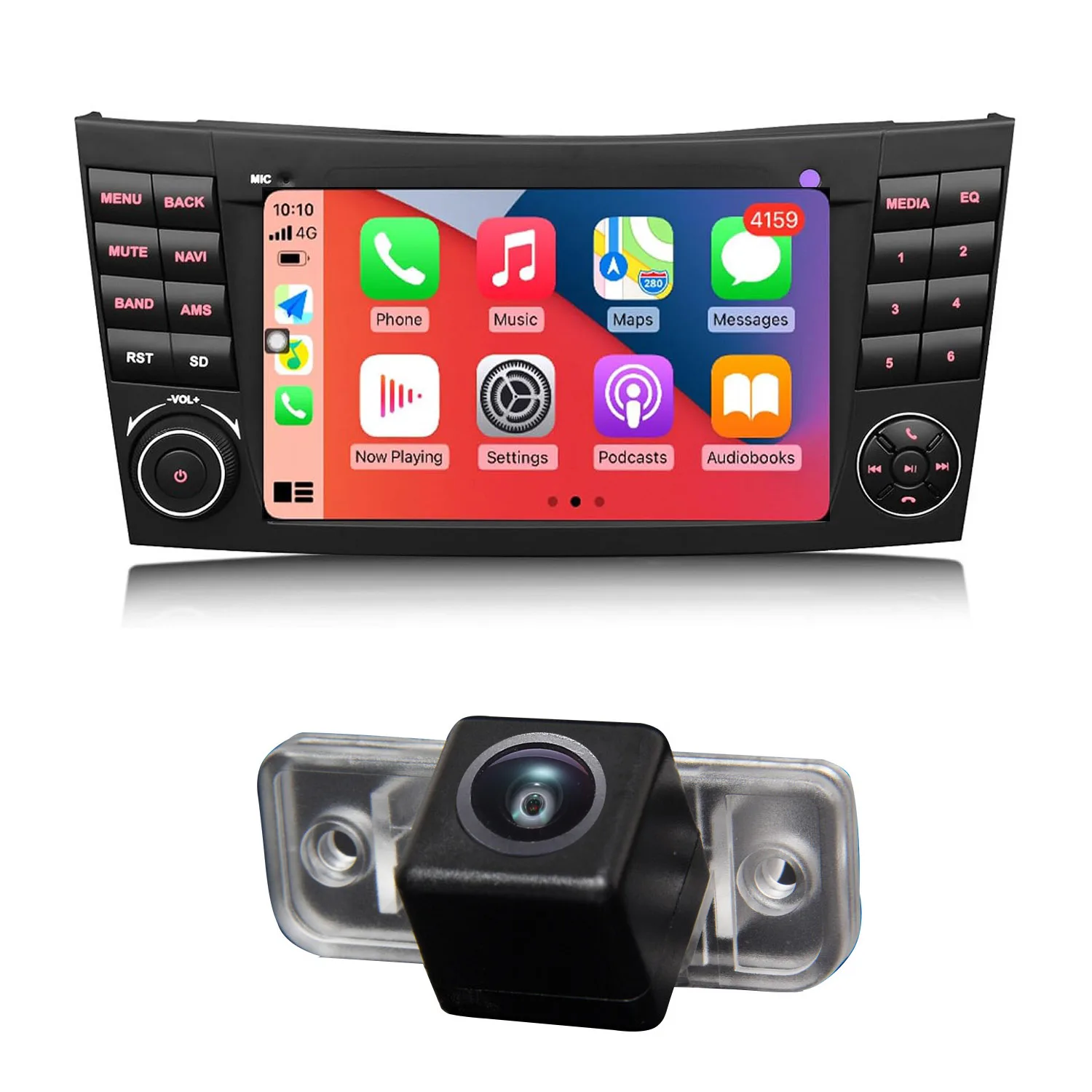 Android Car radio Carpaly GPS Navigation HD reverse camera For Mercedes-Benz CLS C219 S211 W211 W219 E55 E63 CLS55 CLS300 E230