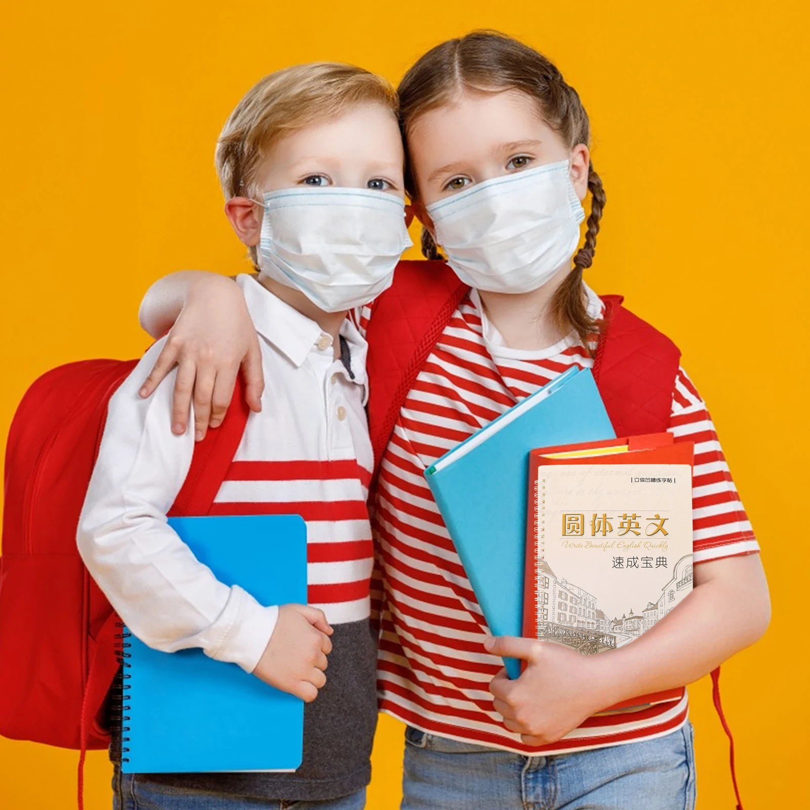 

2 Pcs English Copybook Writing Practice Adults Word Letter Dropshipping Copperplate Italic Calligraphy