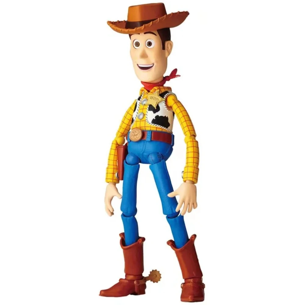 100% Original KAIYODO Revoltech Toy Story BUZZ LIGHTYEAR Sherif Woody Ver 1.5 Anime Action Collection Figures Model Toys Figura