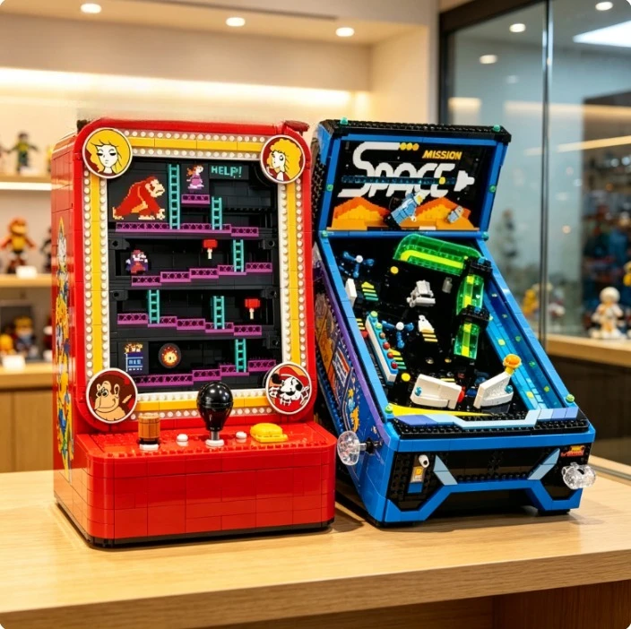2026 New Fun and Interesting Arcade Toy Models, Furniture Decorations, and Adult Collages for Collecting Holiday Gifts
