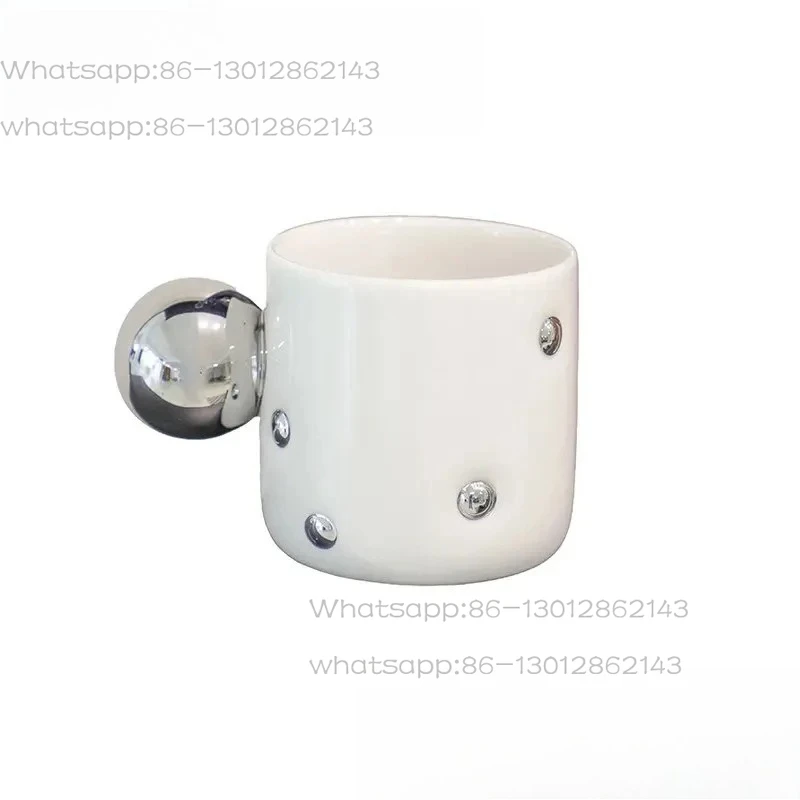 

Электролитически покрытые керамические кружки для послеобеденного чая, кофе, молока, сока, воды, чайные наборы, товары для дома