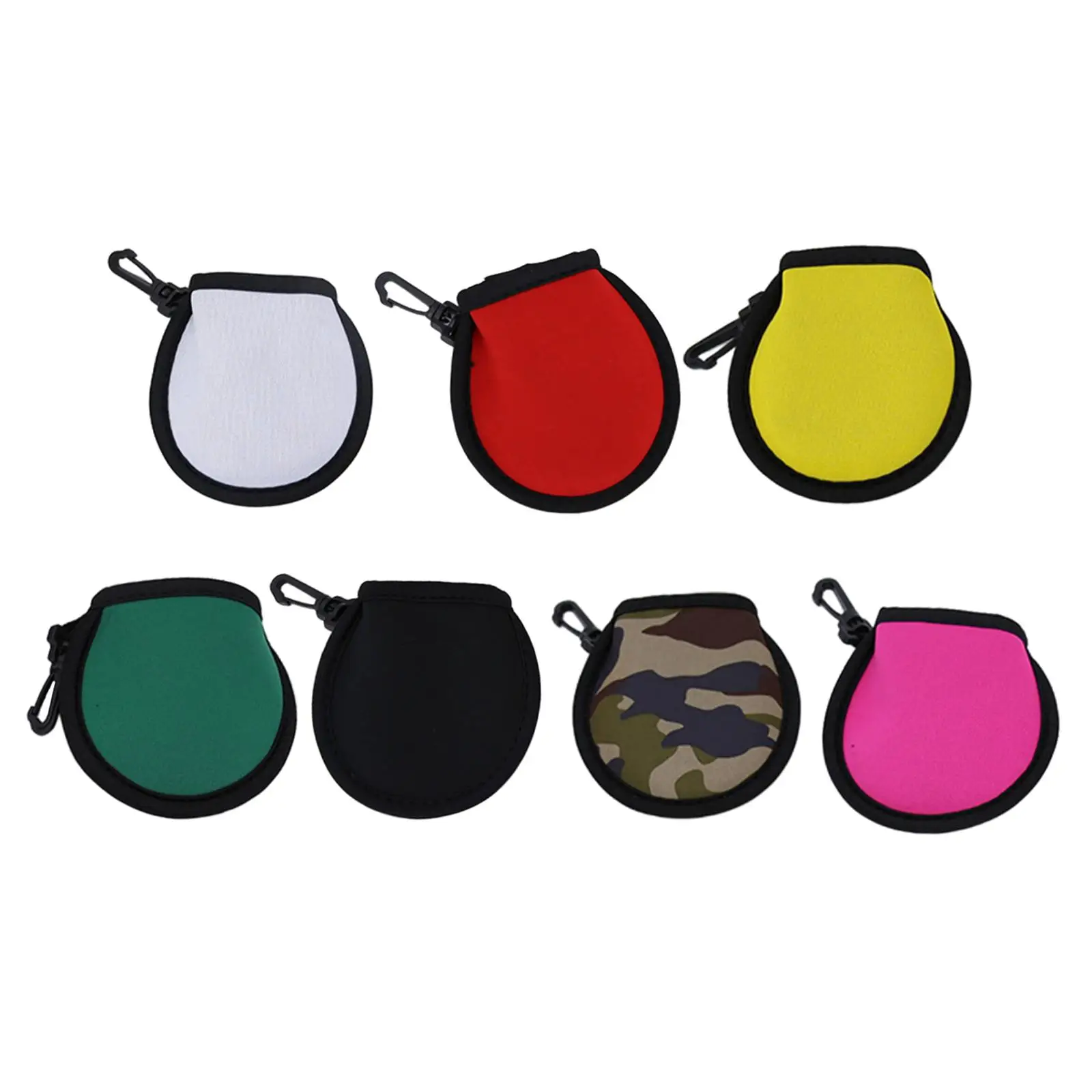 Reusable Golf Ball Cleaner Washer Pouch Golf Ball Washer Bag Quickly Drying Wiping  for  Wiping Small Ball Accessories