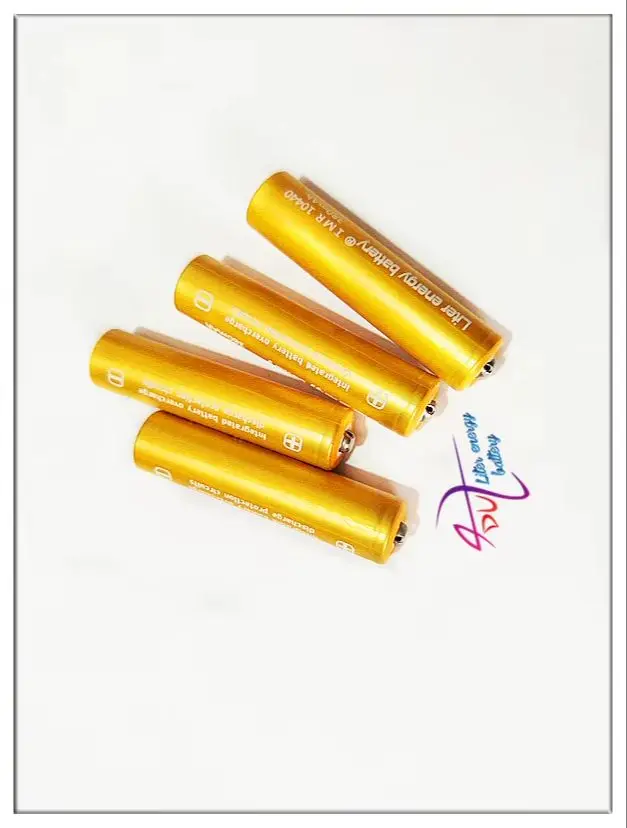 3.7V Liter energy battery 10440 380mAh High Capacity 3.7V  Rechargeable AAA Battery