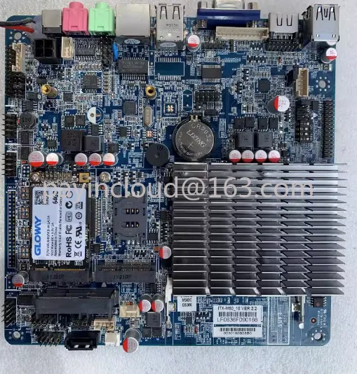 

M50_nc_18 Nano Fanless Cloud Terminal Motherboard J1800itx Motherboard POS Industrial Control