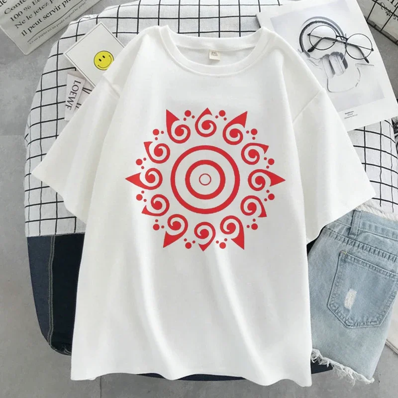 Mo Dao Zu Shi Print T-shirt Female Harajuku Aesthetic White Tops Casual Loose Tops 2022 New Summer Fashion Y2k Lady Tee