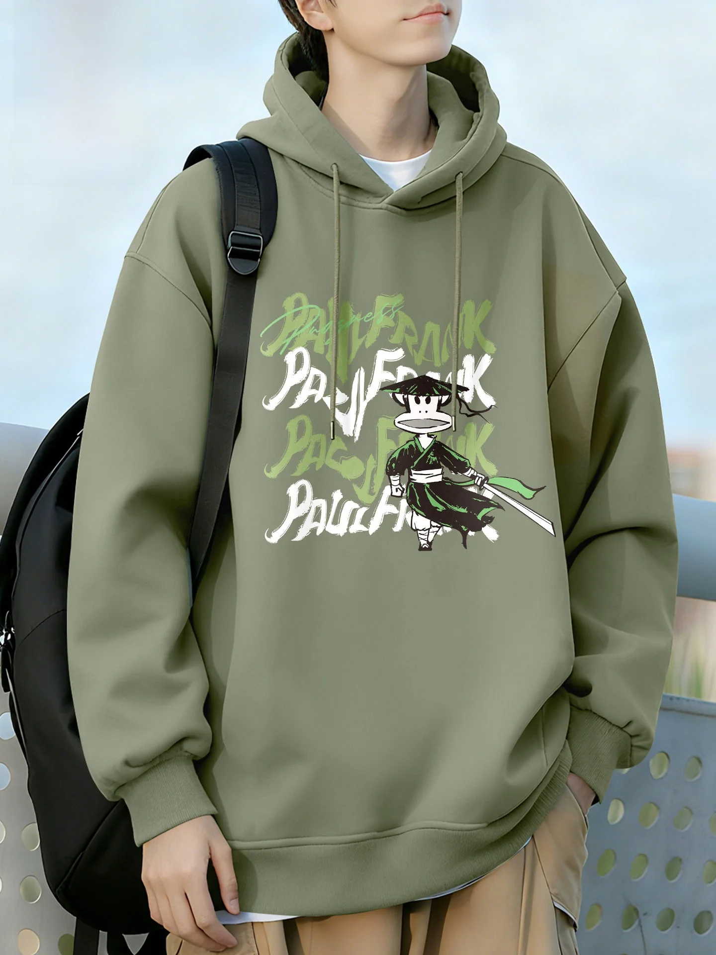 

Men's Fce Lined Hoodie 2026 New Sle Casual Wear Winter Warmth Breathable Loose Fit Long Sve T-irt