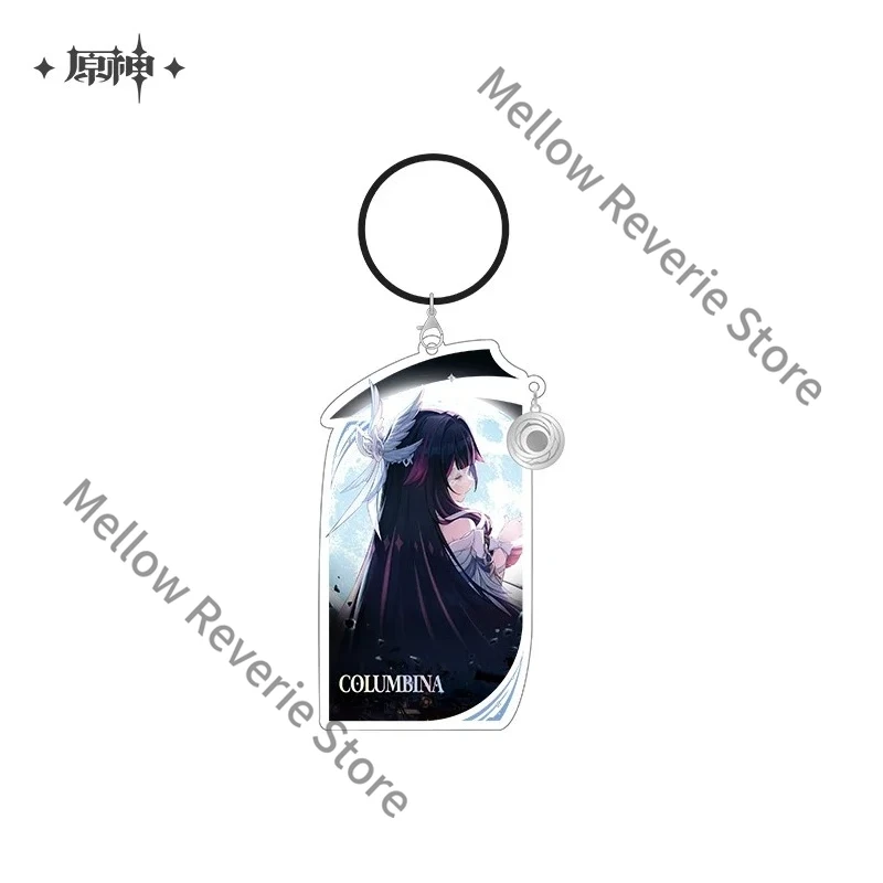Genshin Impact Theme Series Gift Goods Colleagues Ambitus Cosplay Tab Seri Pendant Acrylic Hanging Ornaments Lauma Durin Varka