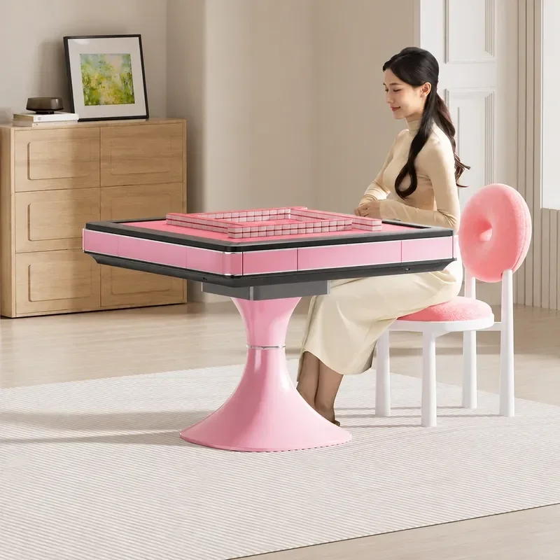 Automatic Mahjong Table Dual Purpose Dining Table Household Electric Mahjong Machine with Necklace Small Waist Series 3.0