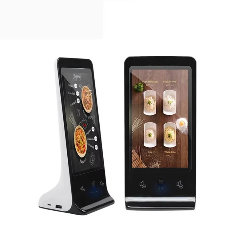 

Power bank menu best-selling restaurant cable video player for menu display, phone charging