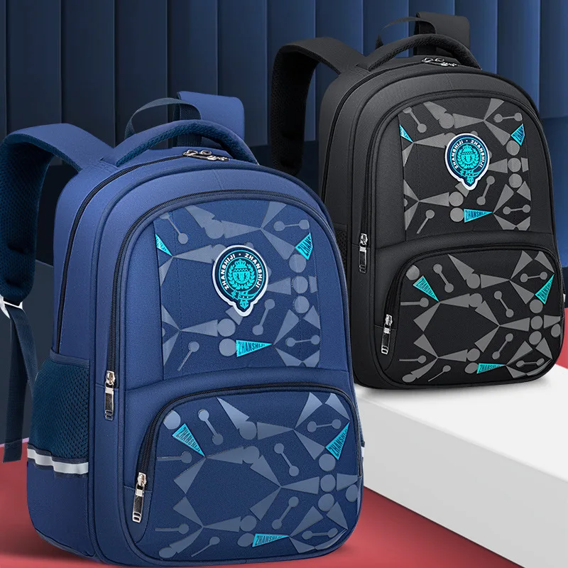 Mochila Beckmann para estudiantes de primaria de .º a 6.º grado, resistente al desgaste, impermeable, protección para la col...