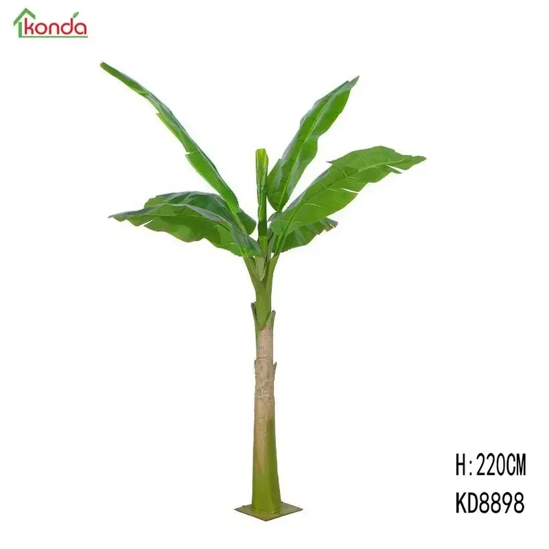 Artificial Plants for Indoor Outdoor Decoration Artificial Banana Trees and Artificial Bird of Paradise Foliage for Home - view 2