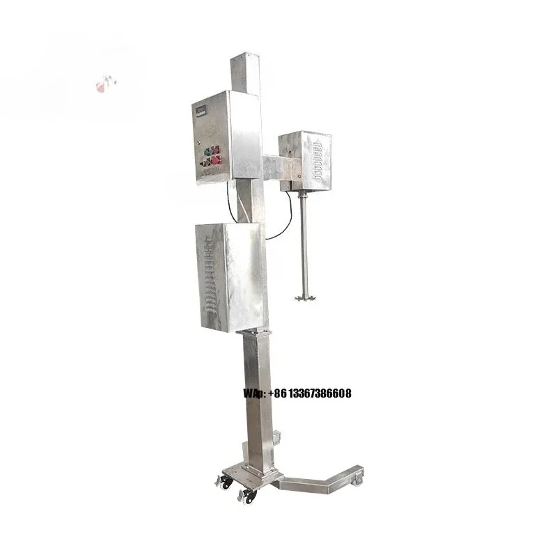 Liquid and Powder Mixer Coating Disperser, High Quality Stainless Steel Variable High Speed Dispersing Paint Dissolver Machine