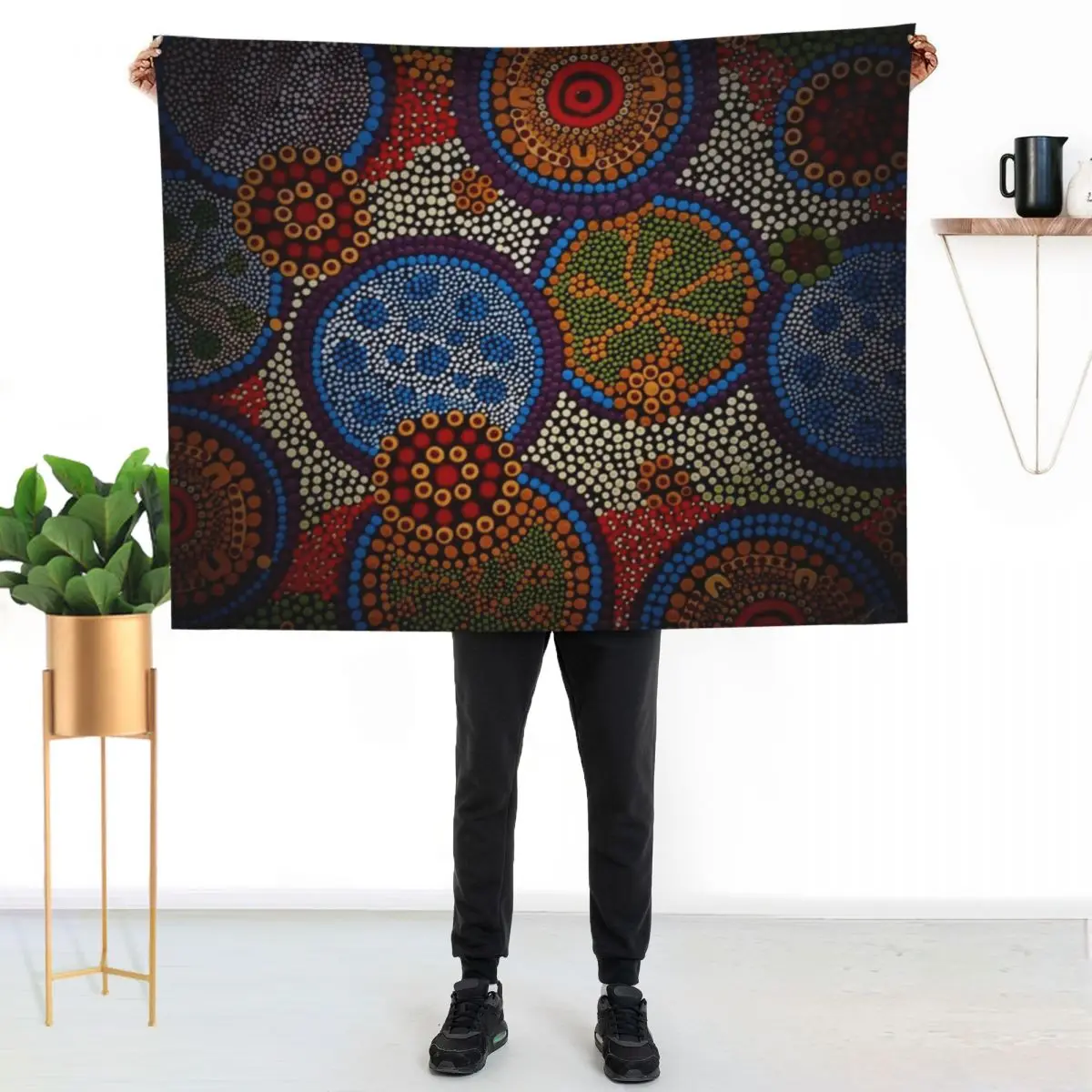 THE BIG CLAN GATHERING Throw Blanket Bed Fashionable warm winter Tourist Luxury Thicken Loose Fashion Sofas Blankets