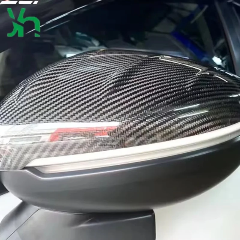 غطاء من ألياف الكربون الجافة عالي الجودة لغطاء المرآة Honda Civic 11th