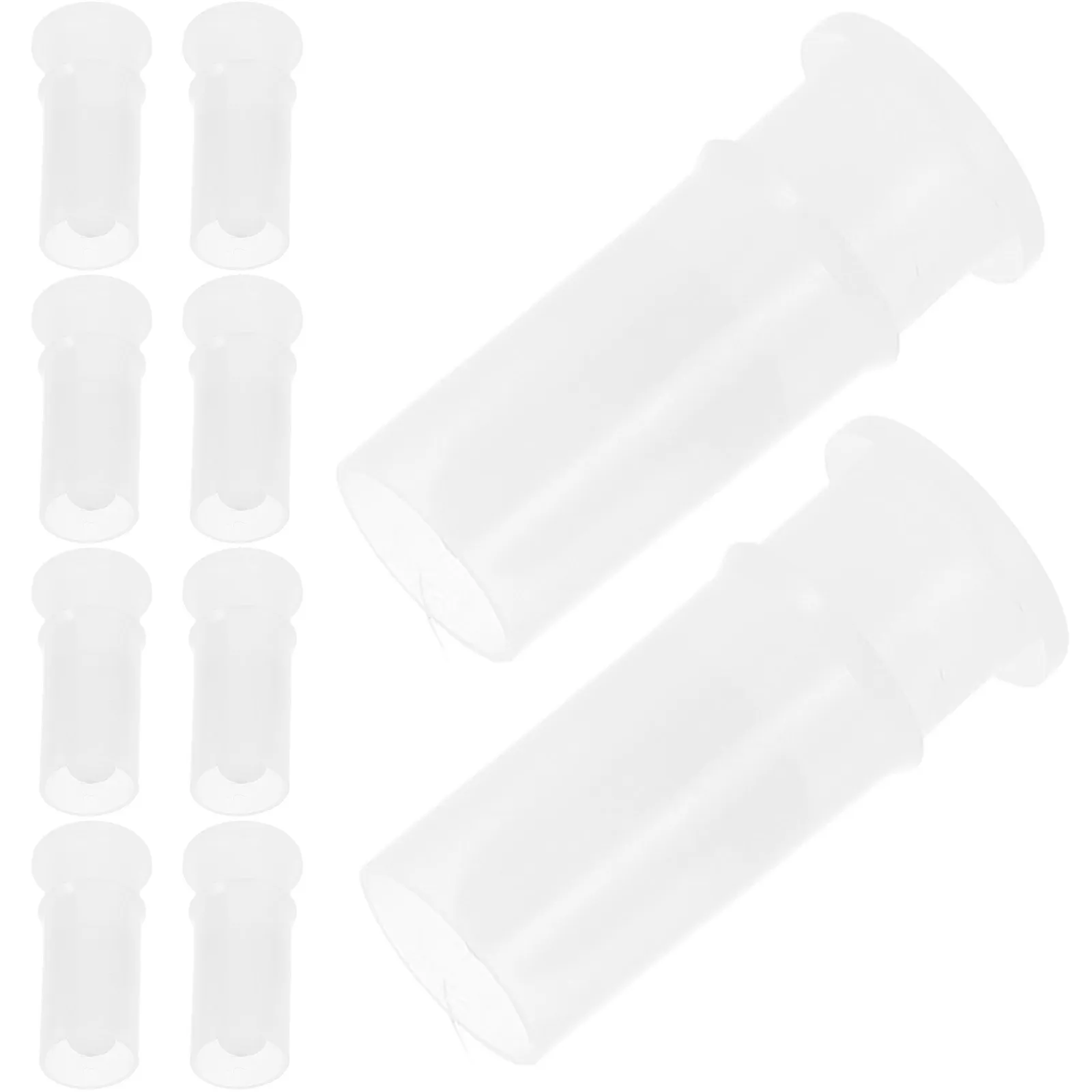 100Pcs Whistle Replacement Noise Squeaker Insert Plastic Squeeze Parts for Sound Maker Plastic Speakers