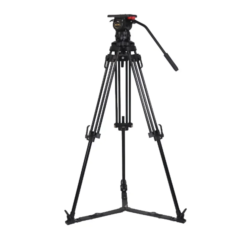 Photographic Accessories Jiepai V18 Pro Professional Broadcast Heavy Duty Carbon Fiber Video Camera Tripod