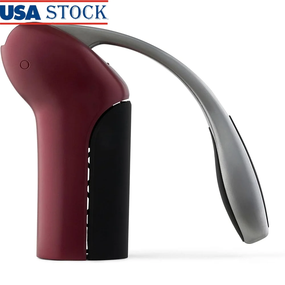 

Вертикальный штопор для вина с однотактным дизайном, резак для фольги, прочный ручной рычаг из нержавеющей стали, легкий инструмент для удаления пробки