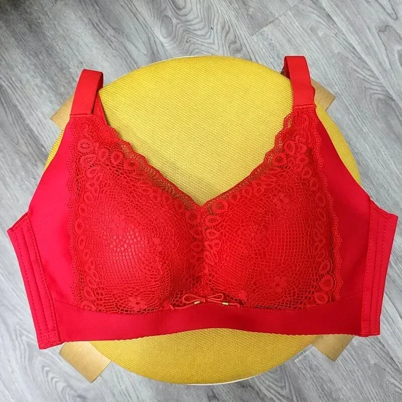 8 センチメートル肥厚非空カップ下着小胸ギャザー抗たるみハンドカップブラジャー調節可能なブラジャー女性