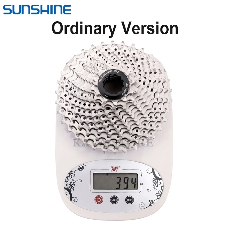 SUNSHINE Ultralight 12 Speed Cassette Road Bike 11T-28T/32T/34T 12V Flywheel K7 12S Freewheel for Shimano M6100