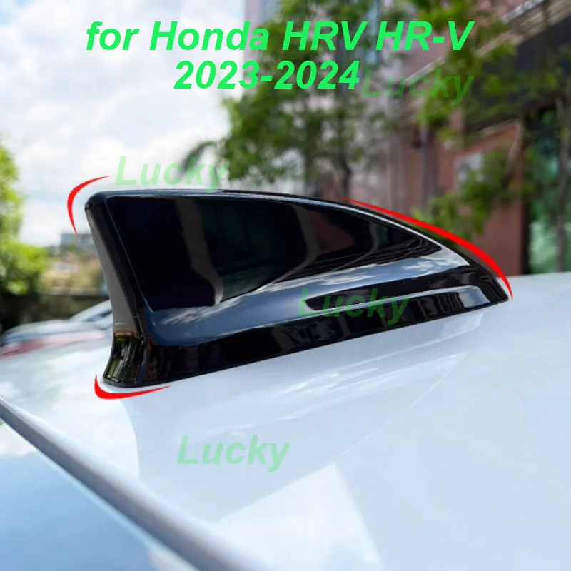 

Крышка антенны в виде акулы на крыше автомобиля для Honda HRV HR-V 2023-2024, декоративная крышка модификации антенны из АБС-пластика, внешние аксессуары