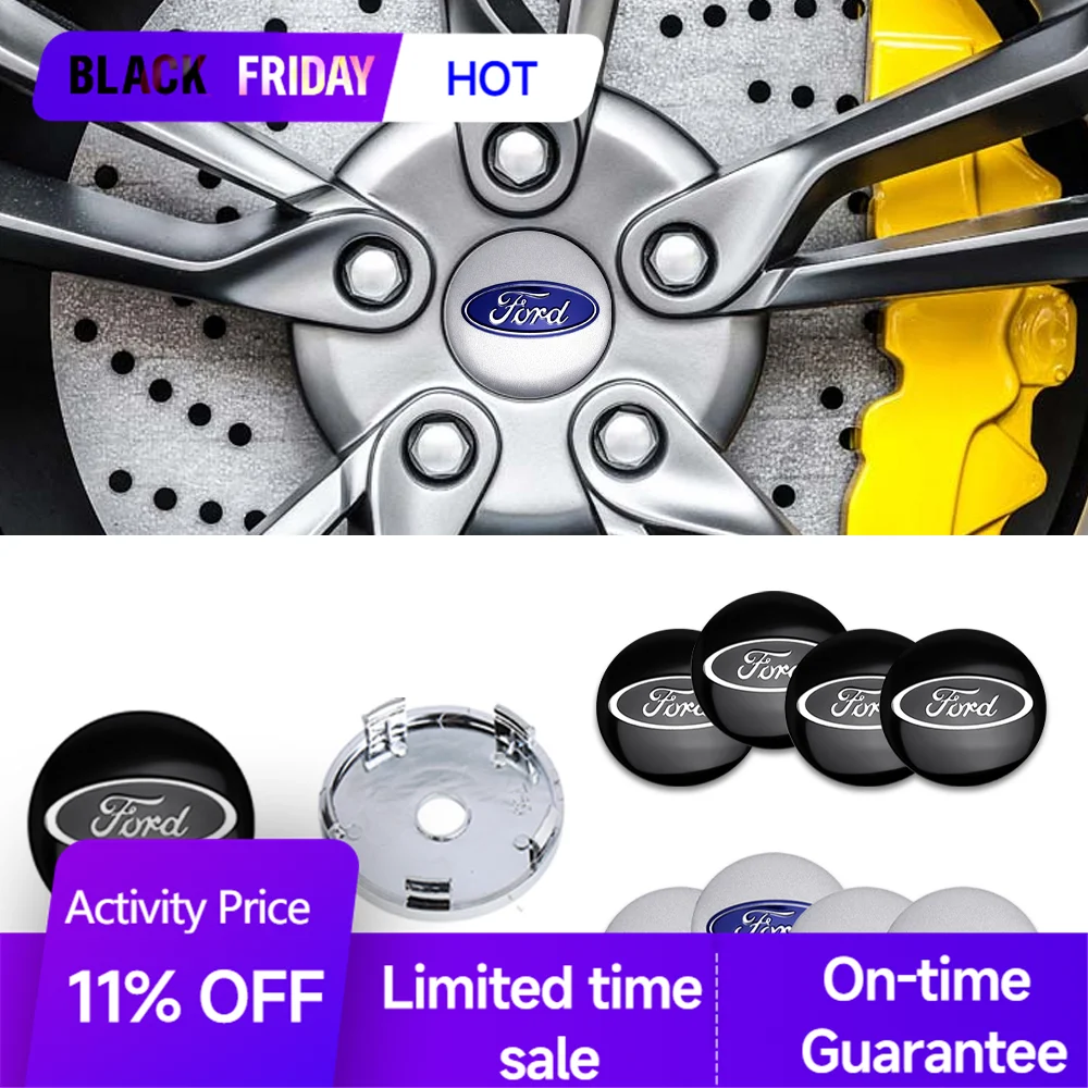 4PCS 56/60mm Car Styling Tire center Covers Hubcap Stickers Wheel Center Hub Caps For Ford Focus Mk2 Mk3 Party Ranger Mondeo Mk4