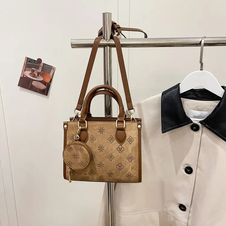 

High Capacity Canvas Tote Bag Durable Shopping Handbag Reusable Foldable Design For Office Outdoor Daily Use