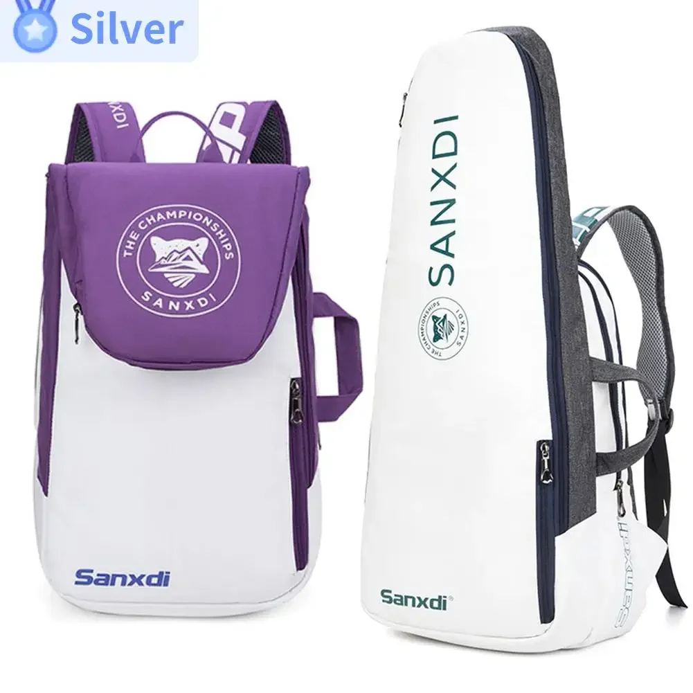 

Badminton Bag Racquet Tennis Racket Backpack Padel Training Squash For Women Men Waterproof Foldable Outdoor Sports Rucksack Bag