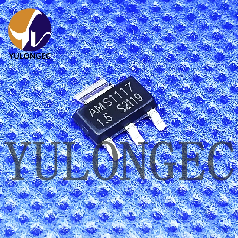 10PCS-70PCS AMS1117-1.2/1.5/1.8/2.5/3.3/5.0/ADJ 1A Low Dropout Voltage Regulator LDO Chip SOT-223 Original