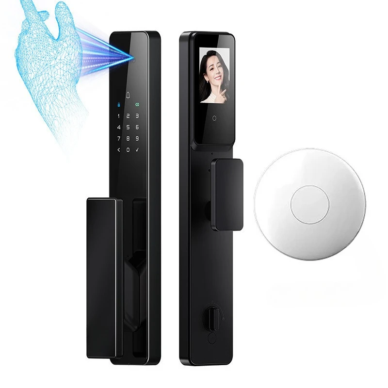 

Smart lock 3D facial recognition fingerprint password household security door electronic